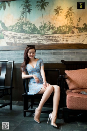 [IESS异思趣向] 2019.07.08 丝享家524：喵姐的碎花波波裙 [95P39.8M]